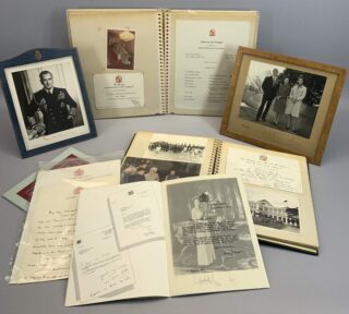 Royalty Signed Photographs, Letters & Ephemera