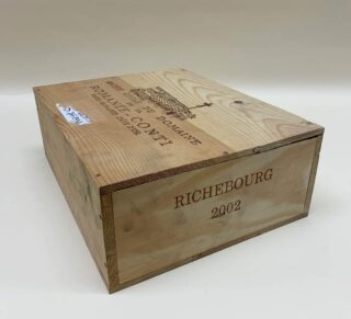 Three Bottles of Richebourg 2002 Romanee-Conti