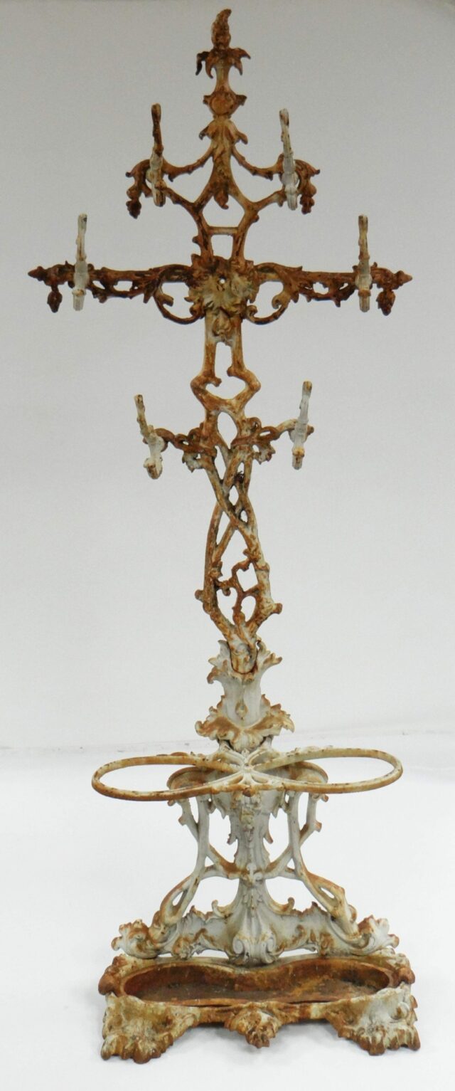 Coalbrookdale Victorian hall stand £300-500
