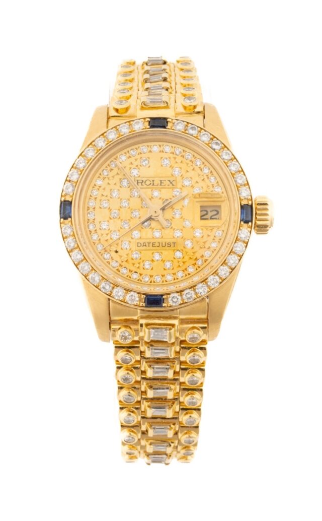 Rolex 18K Gold Oyster Perpetual Datejust Watch