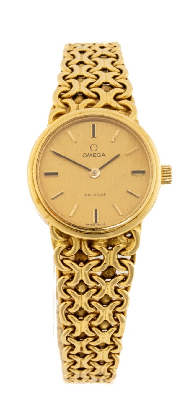 Omega De Ville 18 CT Gold Wristwatch